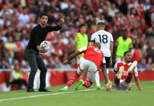 If Arsenal no fit beat Manchester United for Old Trafford then e better say we no play at all- Arteta