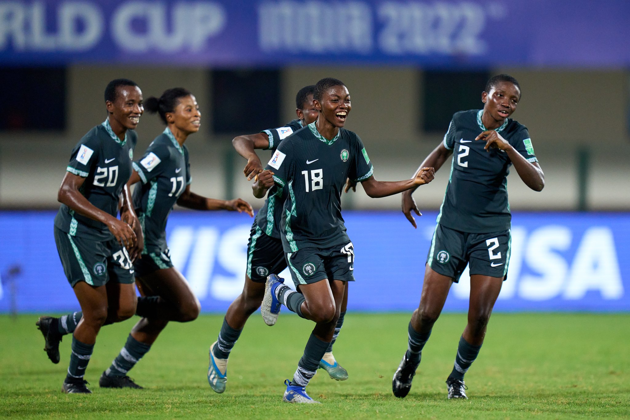 Flamingos of Nigeria don qualify for Women’s U-17 World Cup semi final for the first time in history