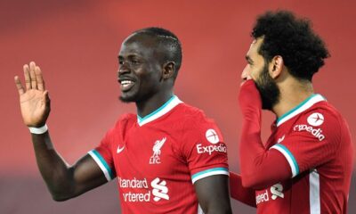 ‘Salah no be the best finisher wey I play with for Liverpool’ - Sadio Mane