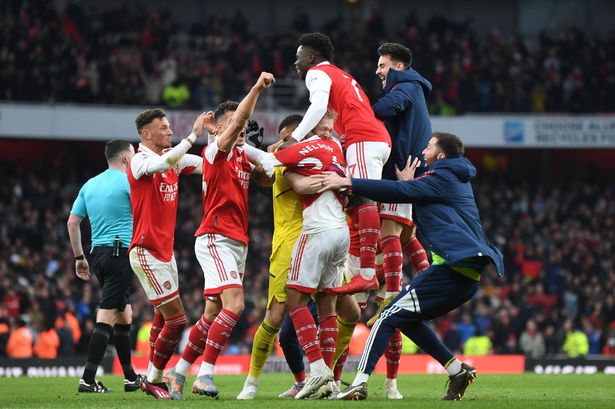 FA dey investigate Arsenal for excessive celebration against Bournemouth