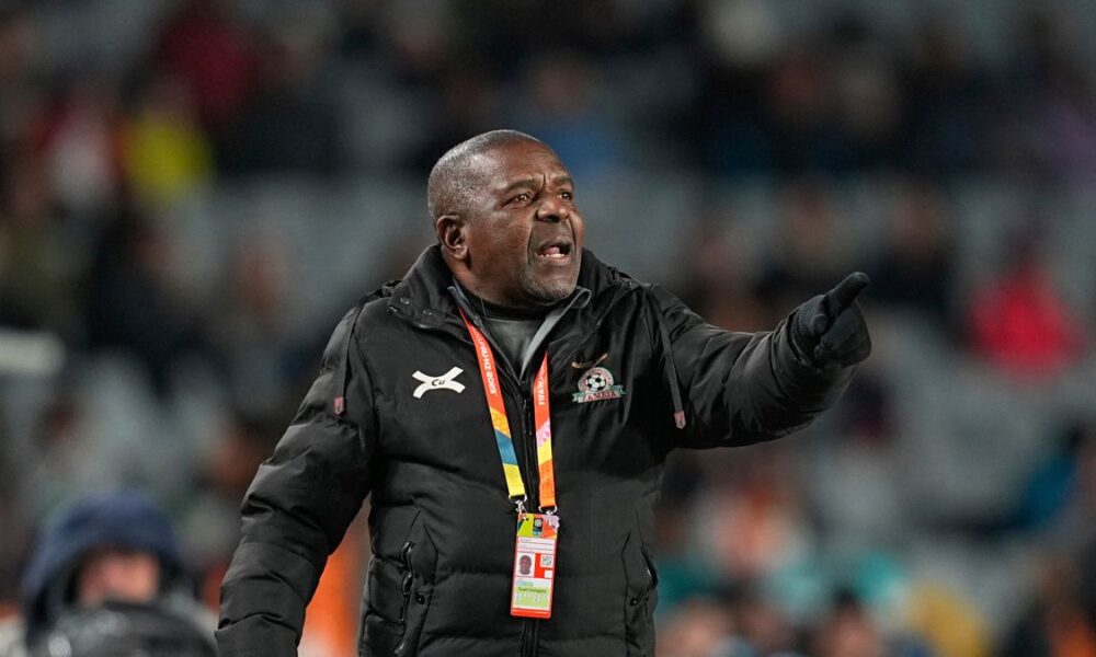FIFA dey investigate Zambia coachie for rubbing him female players chest again